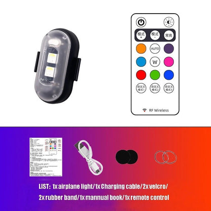 אור LED Strobe אלחוטי - נטענת ונשלטת מרחוק!